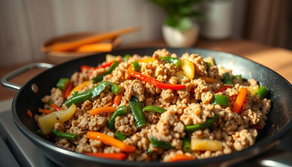 Asian turkey dishes low carb stir-fry
