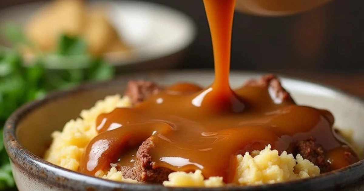 making beef gravy