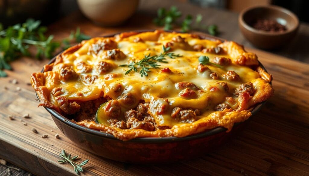 Keto ground beef zucchini casserole Keto ground beef zucchini casserole