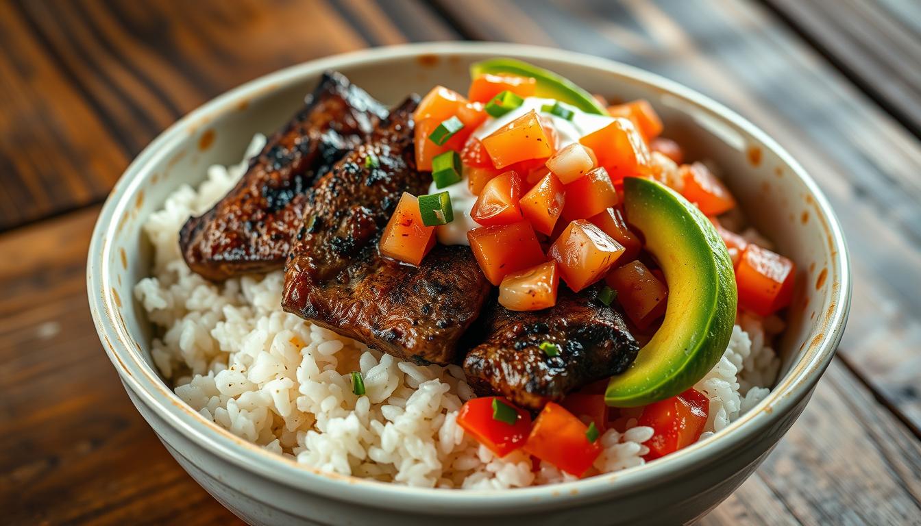 steak chipotle bowl