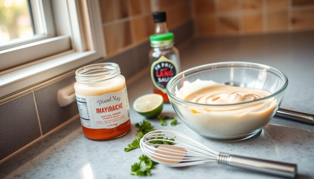 Bang Bang Sauce Preparation