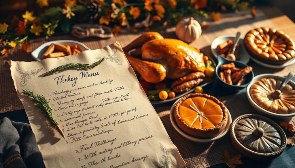 Thanksgiving Turkey Feast Menu Planning Thanksgiving Turkey Feast Menu Planning