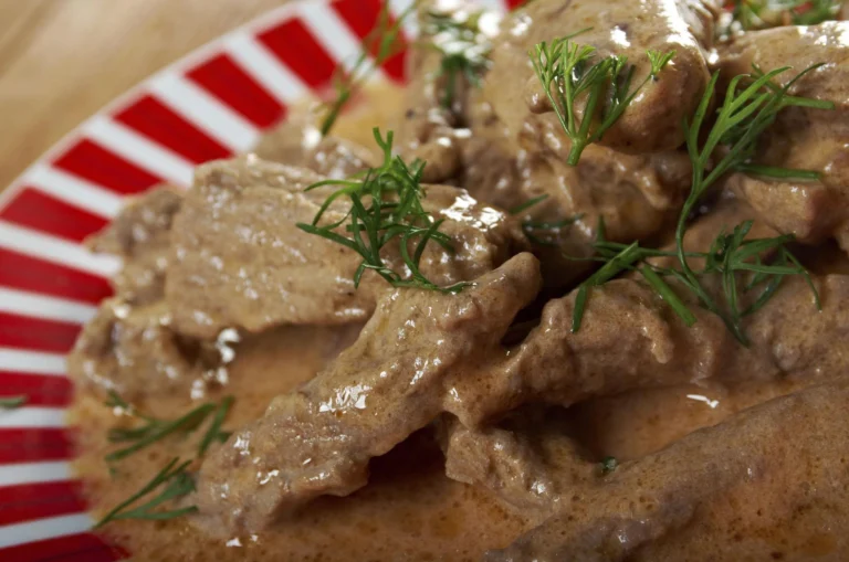 beef stroganoff with cream of mushroom soup
