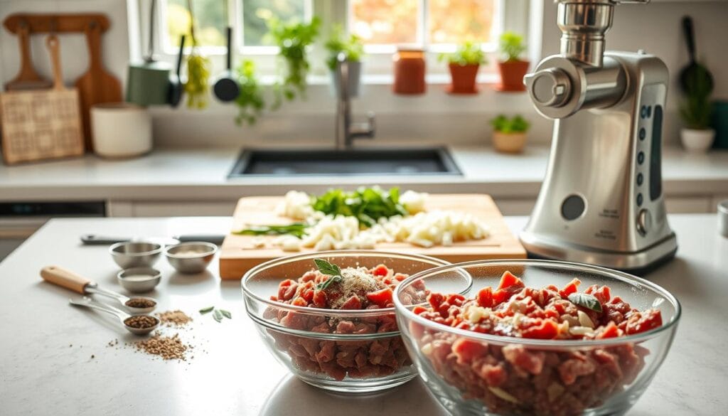 Homemade Beef Breakfast Sausage Preparation
