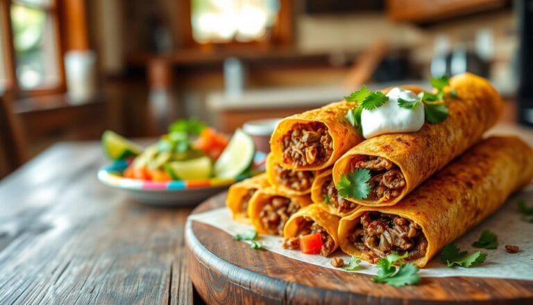 beef flautas supreme
