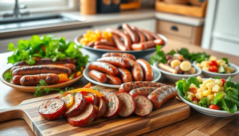 meals with sausage