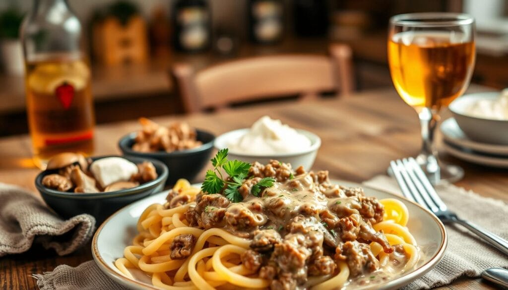 Hamburger Stroganoff Variations Hamburger Stroganoff Variations