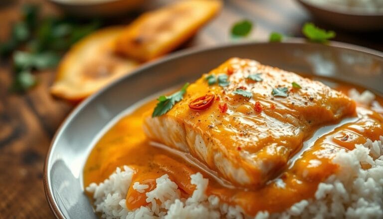 Salmon Coconut Curry