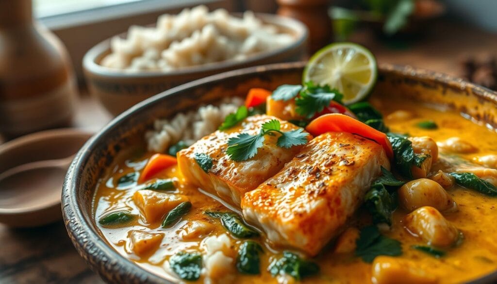Salmon Coconut Curry Variations