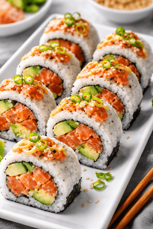 spicy salmon roll