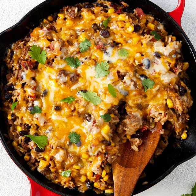 ground beef and rice recipes