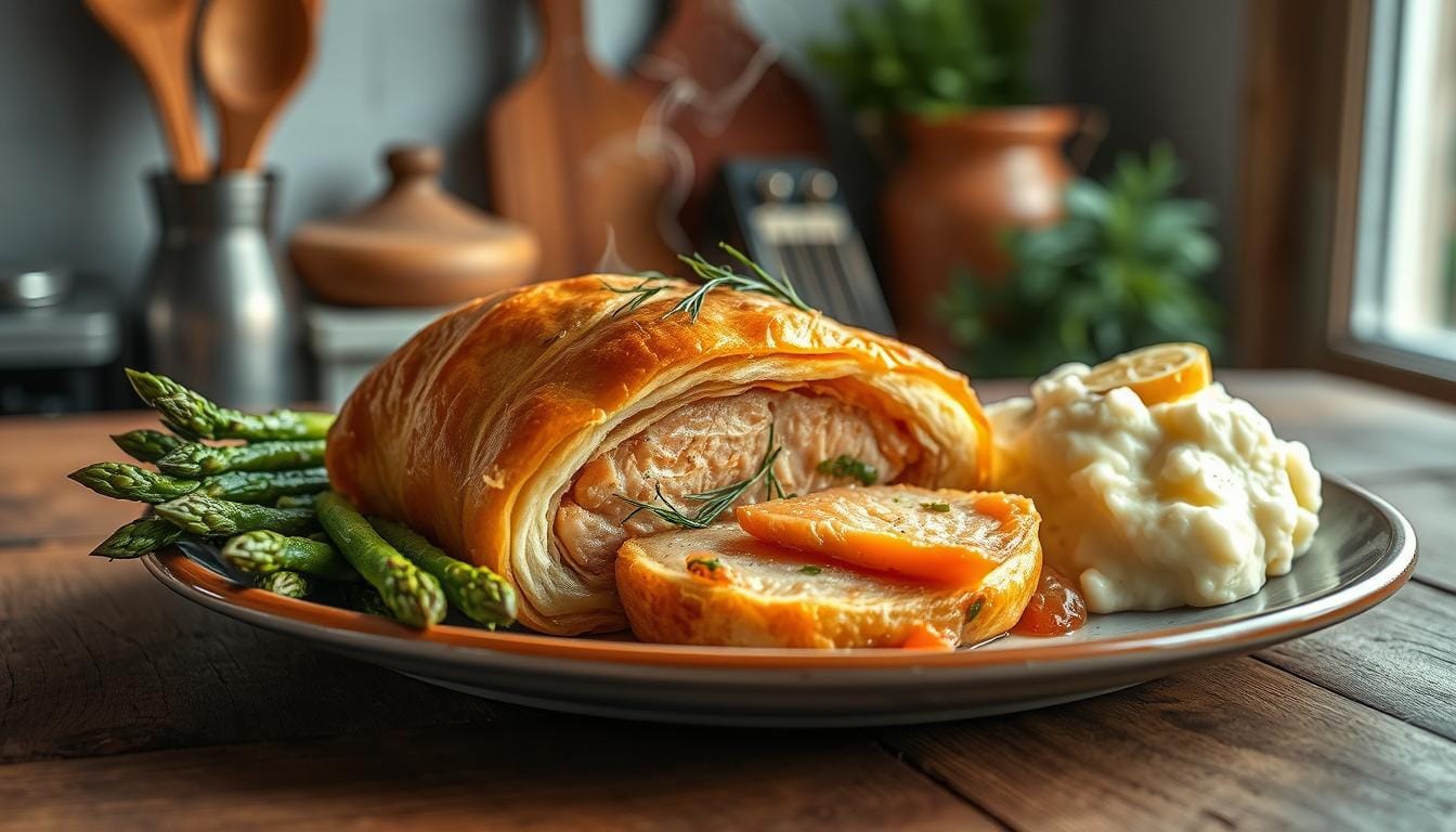 salmon wellington