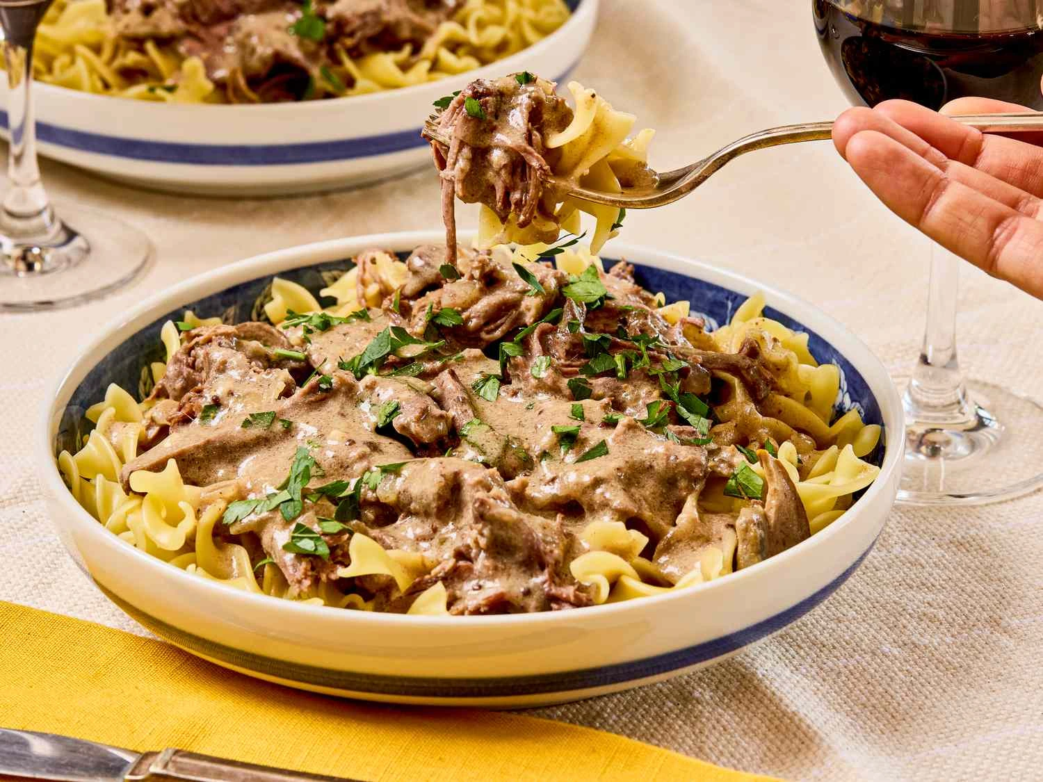 Crockpot Beef Stroganoff Recipe