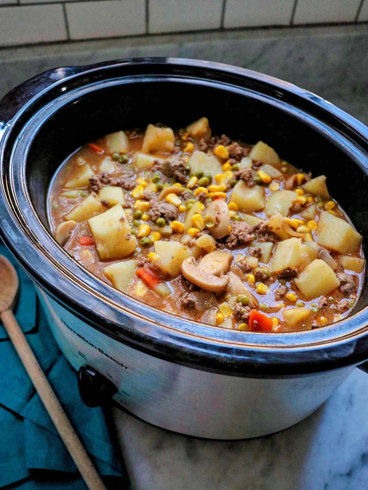 ground beef slow cooker recipes