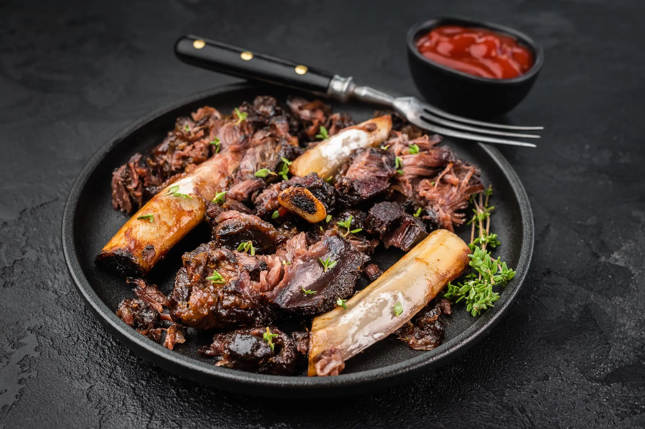 Preparing and cooking beef ribs recipe slow cooker step by step